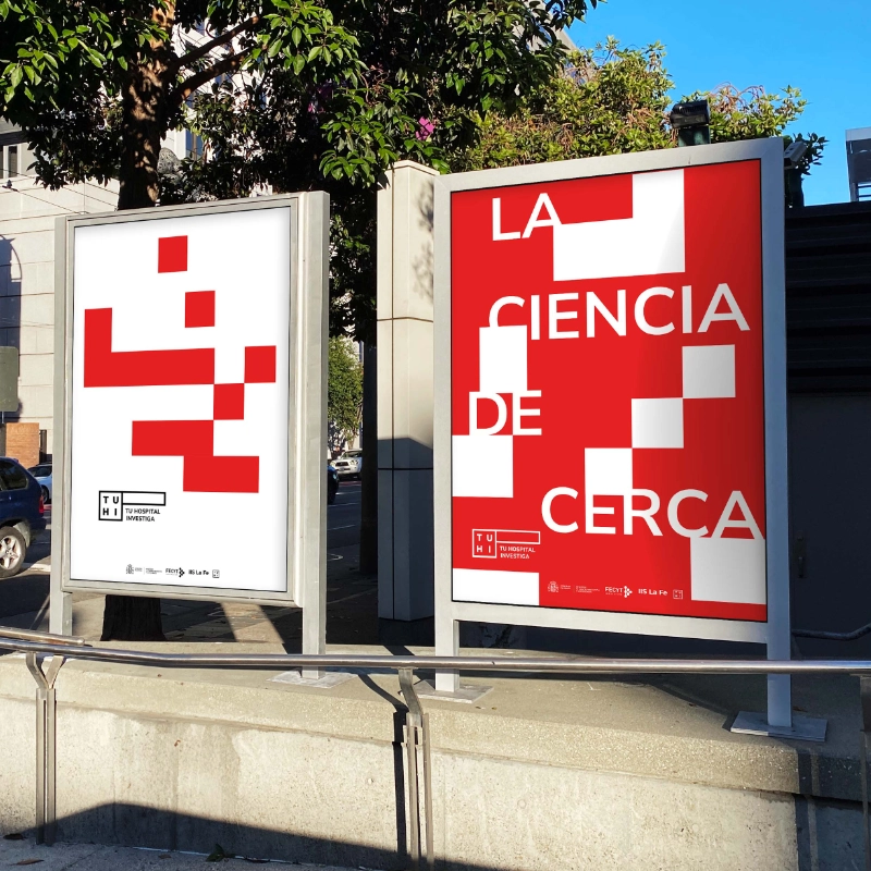 Diseño de la campaña Tu Hospital Investiga